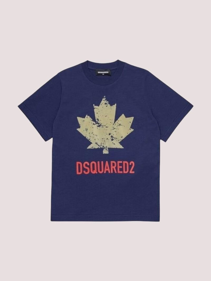 Slouch Fit T-shirt DQ2982 D00XM /DQ864 DSQUARED2 JUNIOR 