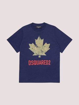 Slouch Fit T-shirt DQ2982 D00XM /DQ864 DSQUARED2 JUNIOR 