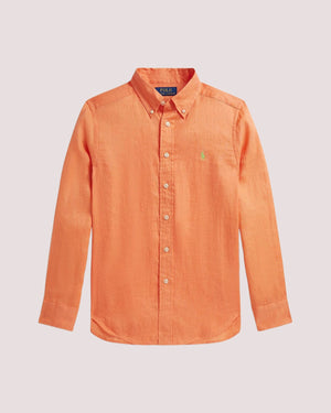 Camicia in lino 323967600 /005 POLO RALPH LAUREN 