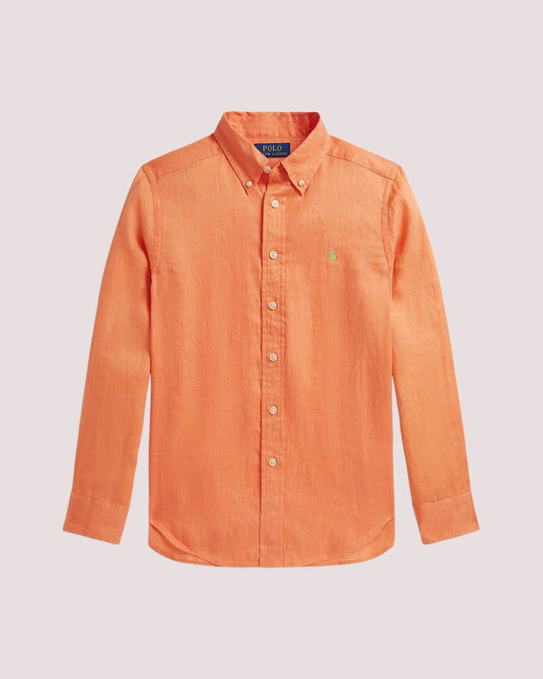 Camicia in lino 323967600 /005 POLO RALPH LAUREN 