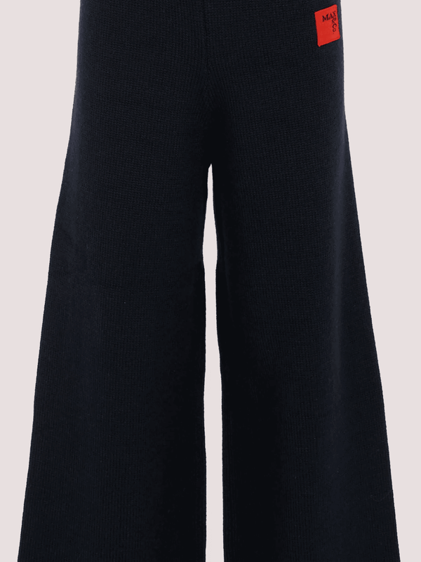 Pantaloni blu per bambina con patch MX0257 MX043 /MX853 MAX&CO 