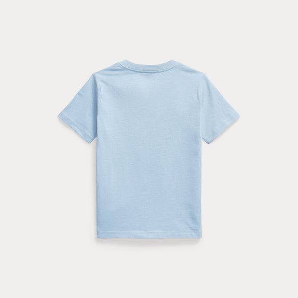 T-shirt in jersey di cotone con scollo a girocollo 322832904 /512 POLO RALPH LAUREN 