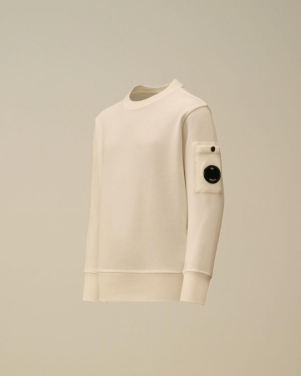 U16 diagonal fleece crewneck lens sweatshirt CNF00X LCA69 /10135 C.P.COMPANY 