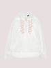 Camicia con ricami