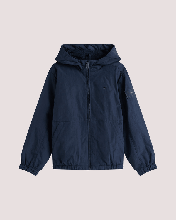 Giacca leggera con cappuccio e zip Tommy Hilfiger KB0KB09737J /C1G TOMMY HILFIGER 