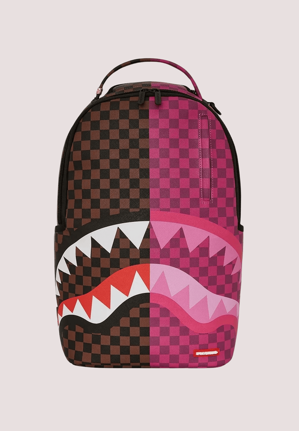 Split Sip Pink Check Dlxsv 910B6286NSZ /N/D SPRAYGROUND 
