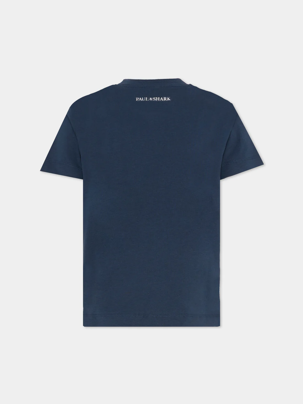 T-shirt con logo ricamato WUM004 LAA54 /42370 PAUL & SHARK 