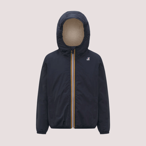 Giacca termica unisex blu per bambini con fodera in sherpa K7142TW /K89 KWAY 