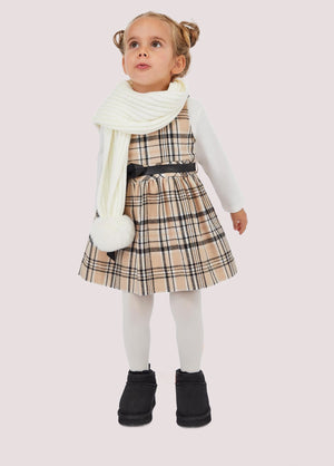 Abito in cotone check KF5013 T9821 /M9995 LIU JO 