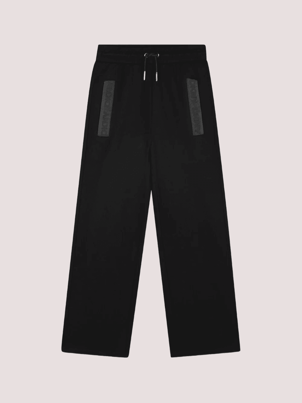 Pantaloni sportivi per bambina DKNY Kids neri con logo D62368 /09B DKNY 