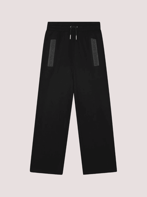 Pantaloni sportivi per bambina DKNY Kids neri con logo D62368 /09B DKNY 