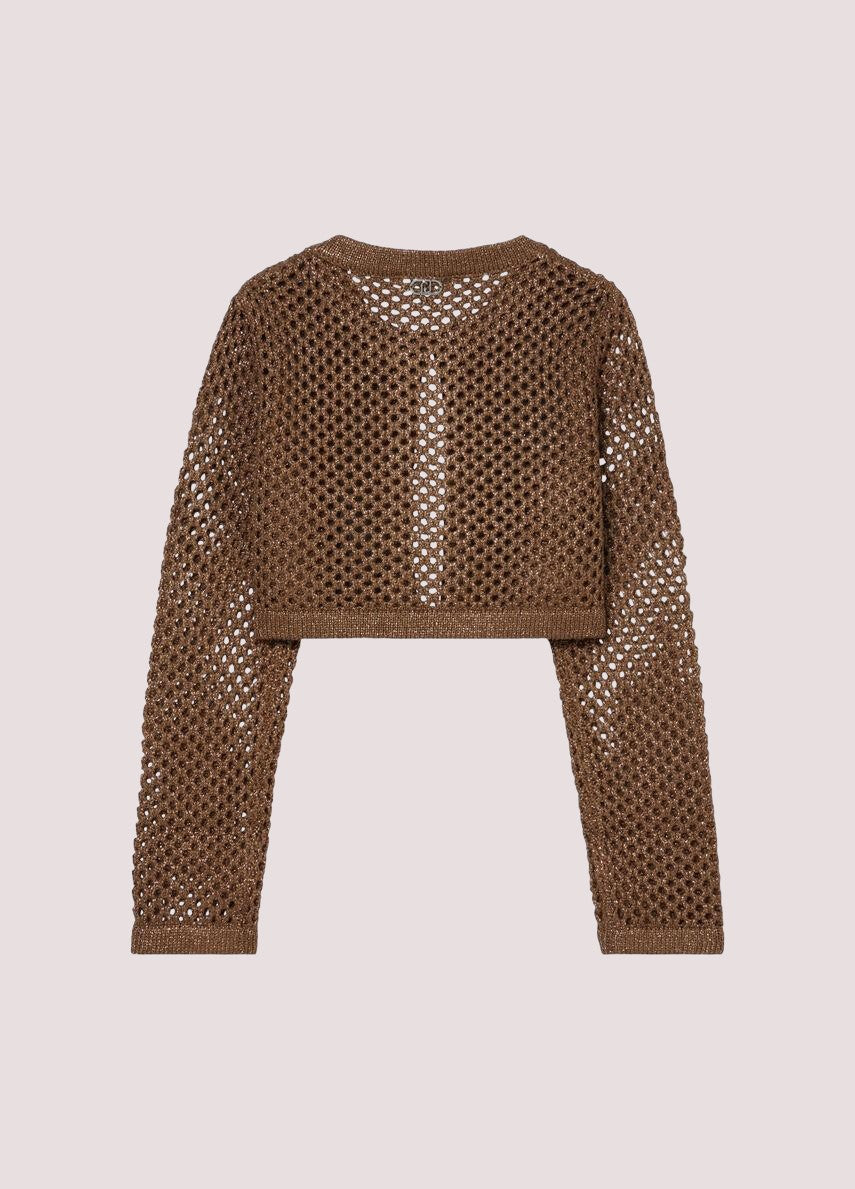 Cardigan in rete GA6099 MA76R /X0752 LIU JO 