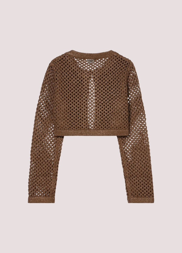 Cardigan in rete GA6099 MA76R /X0752 LIU JO 