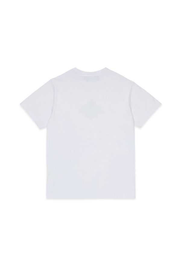 T-shirt con Maple Leaf DQ2743 D0AC7 /DQ100 DSQUARED2 JUNIOR 