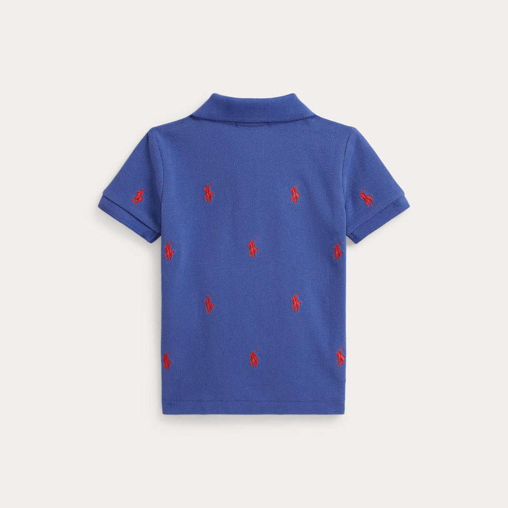 Polo in cotone a rete polo pony 320882605 /500 POLO RALPH LAUREN 