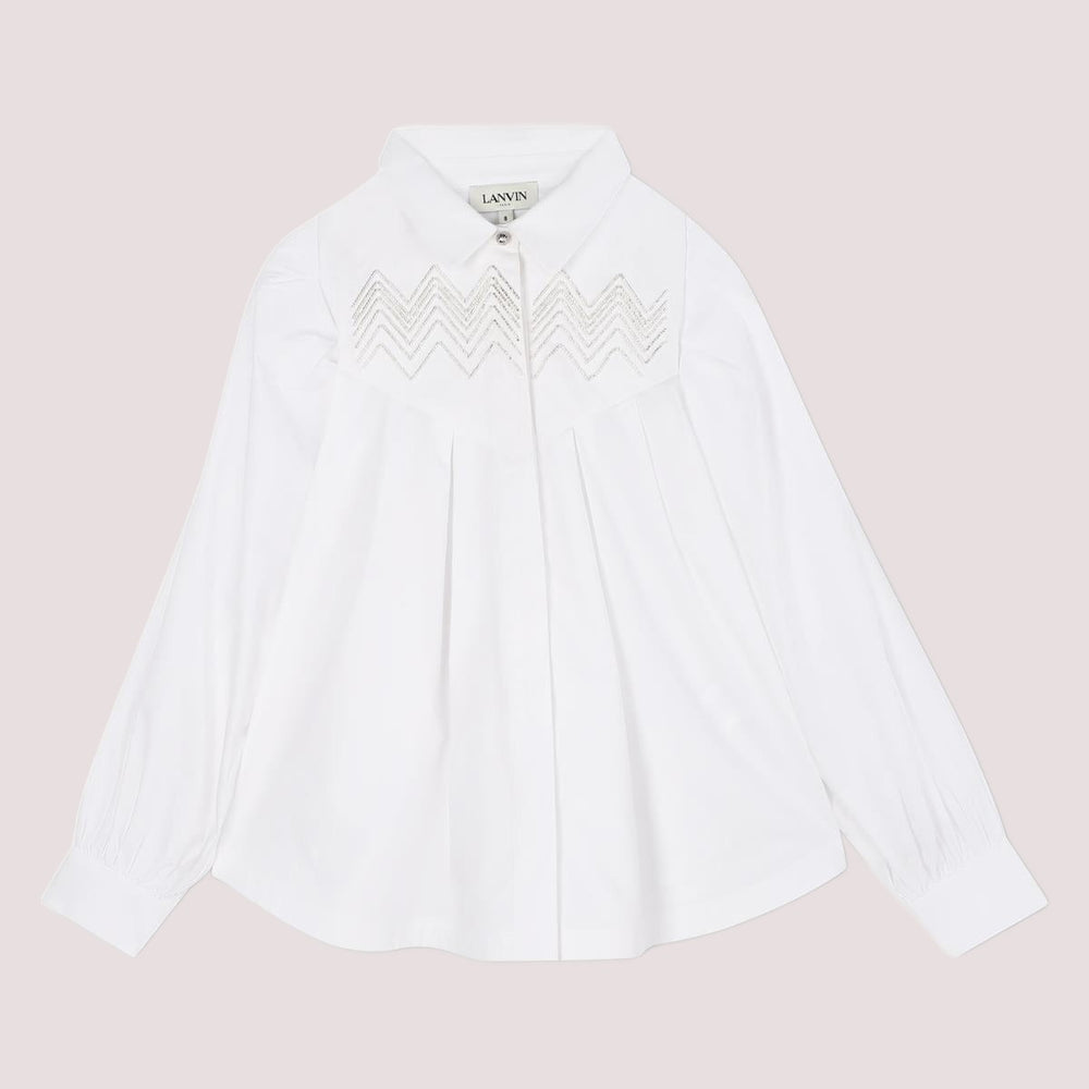 Camicia con ricamo di perline N30259 /10P LANVIN 