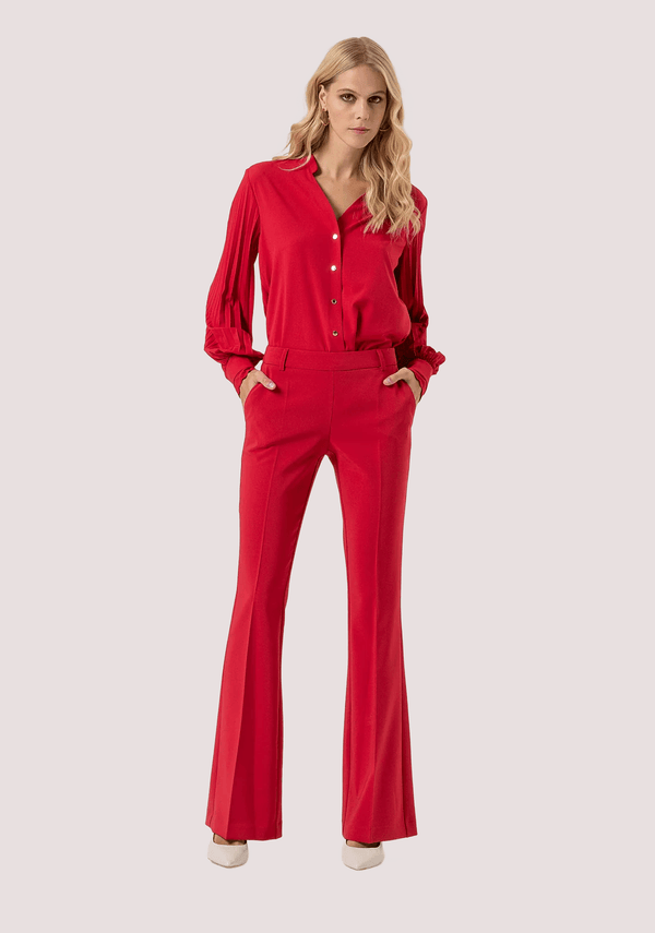 Pantalone bootcut in tessuto stretch FR25WVA004W42901 /T51 FRACOMINA 