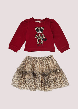 Completo gonna + maglia HF5077 J6597 /C3805 LIU JO 