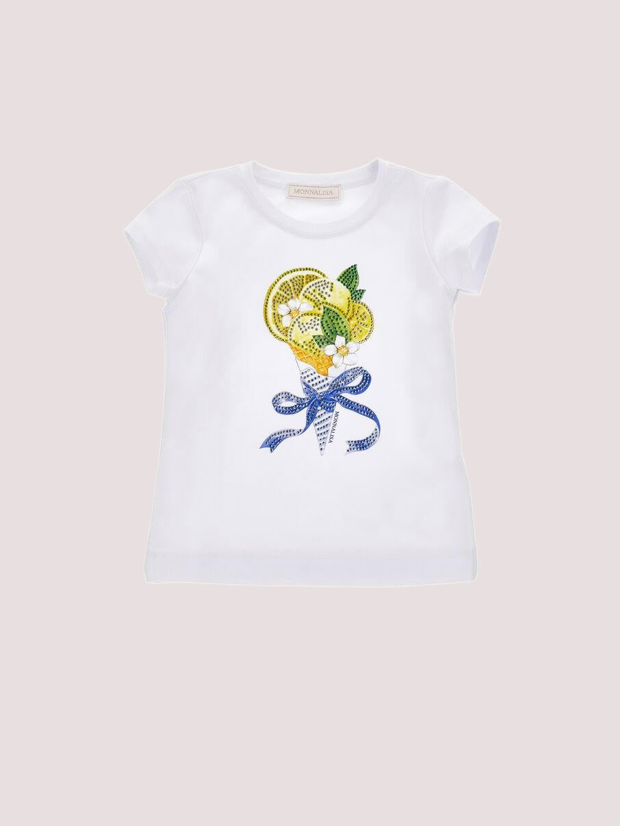 T-Shirt Gelato 19G620 7032 /99 MONNALISA 