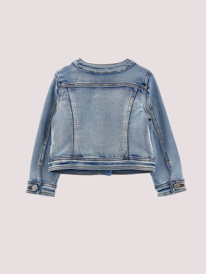 Giacca denim Floreale 19G102 7015 / MONNALISA 