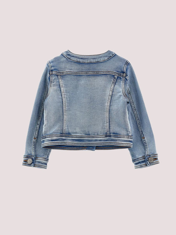 Giacca denim Floreale 19G102 7015 / MONNALISA 