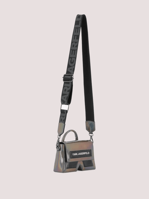 Borsa tote  nero iridescente Z31014 /09B KARL LAGERFELD 