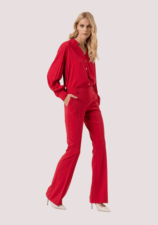 Pantalone bootcut in tessuto stretch FR25WVA004W42901 /T51 FRACOMINA 