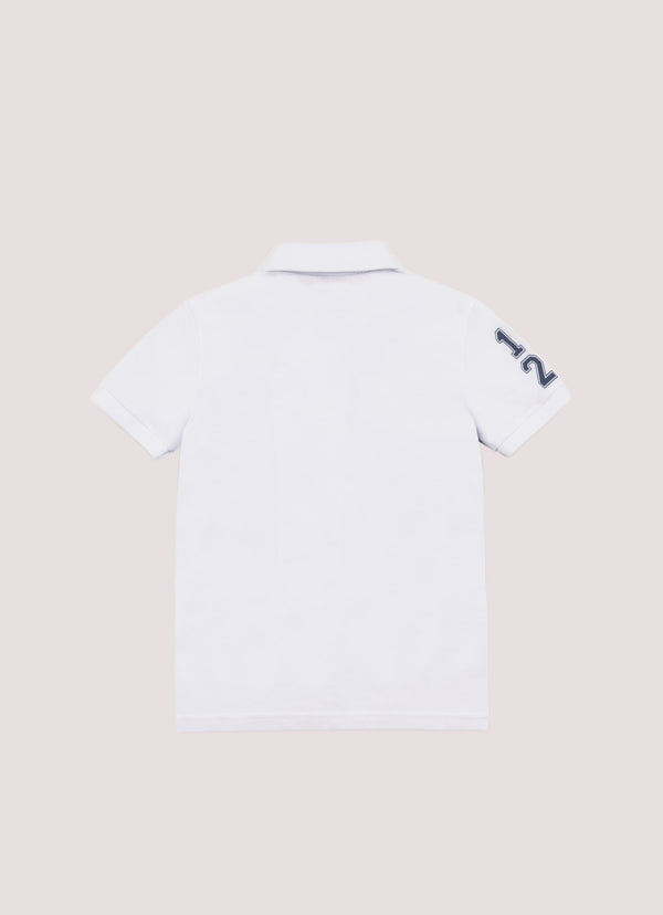 Polo logata in piqué 3518 7XH /1 COLMAR 