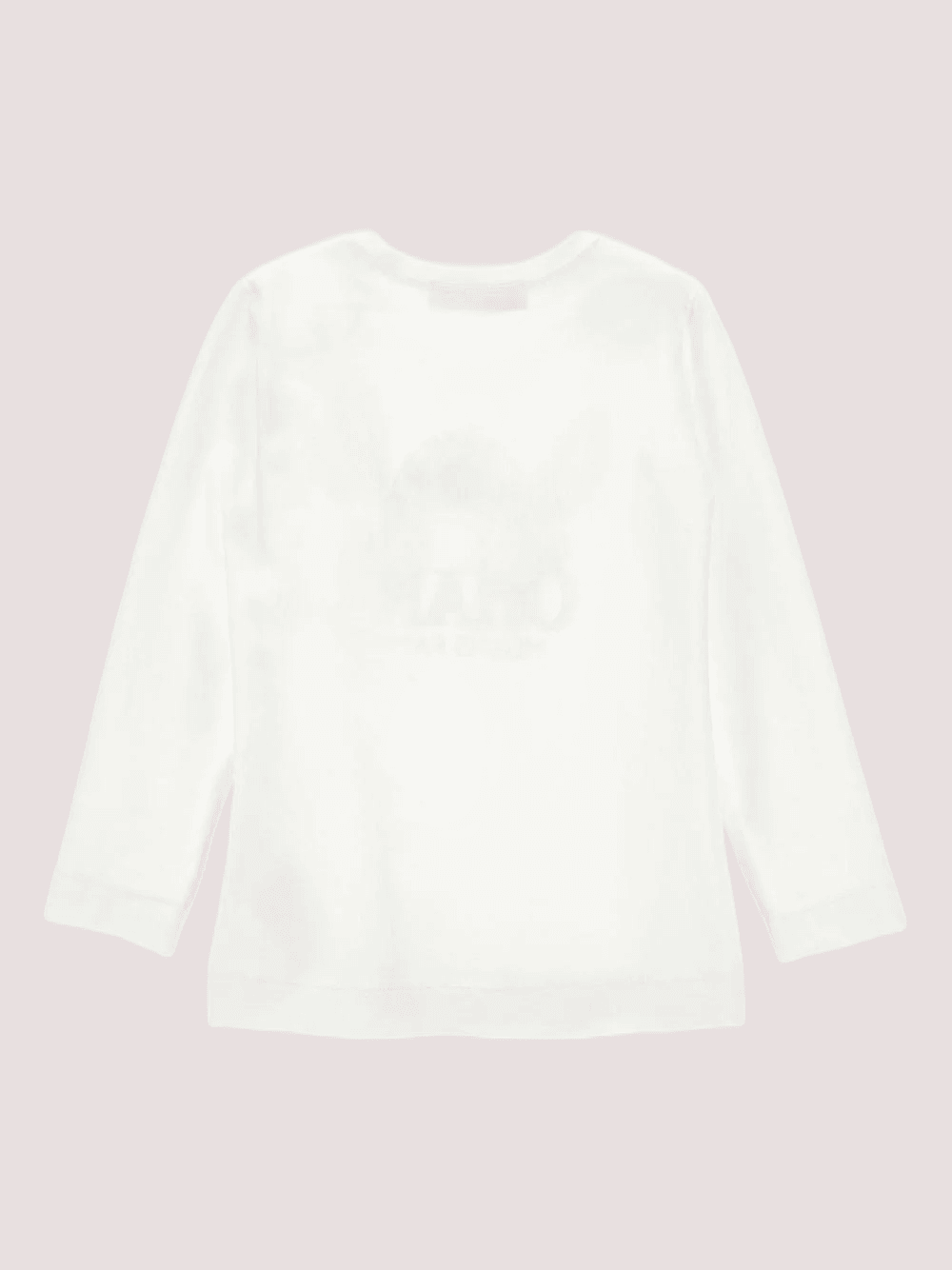 T-shirt per bambina Disney x Monnalisa bianco con stampa grafica Stitch<BR/> 19F618 6013 /0001 MONNALISA 