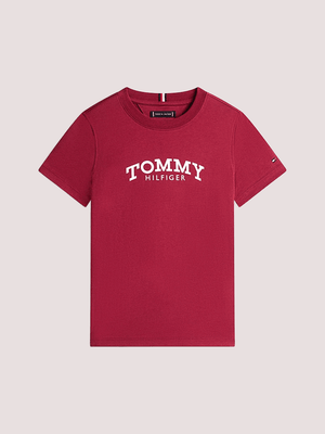 T-shirt con stampa logo Tommy Hilfiger KB0KB10051J /VK0 TOMMY HILFIGER 