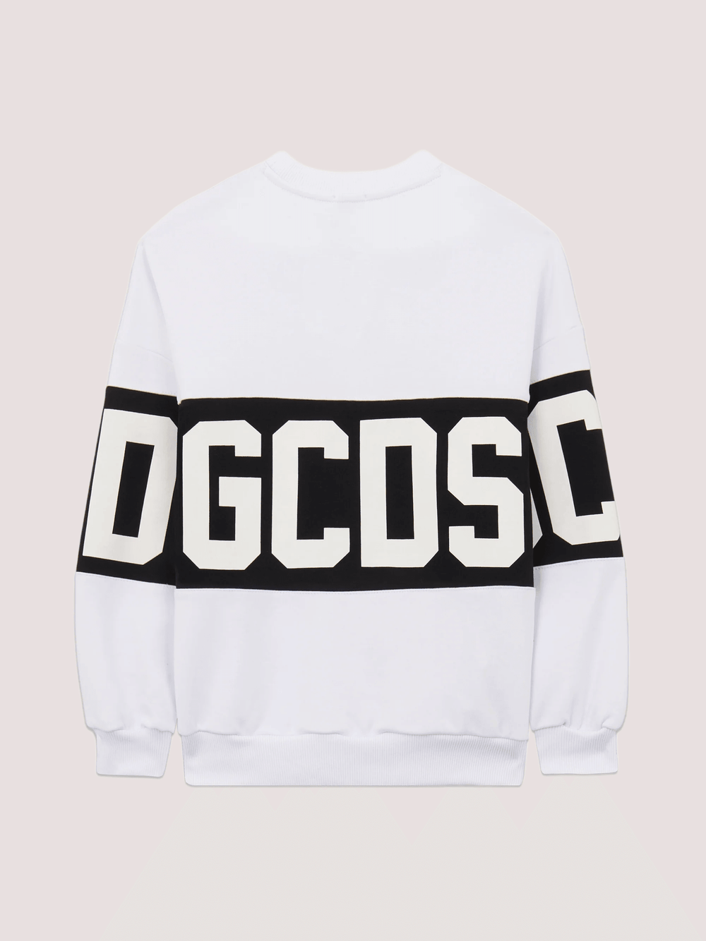 Felpa girocollo band logo Z0UJQE584F004 /100B GCDS 