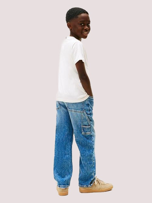 T-shirt con logo Tommy Hilfiger KS0KS00661J /YBH TOMMY HILFIGER 