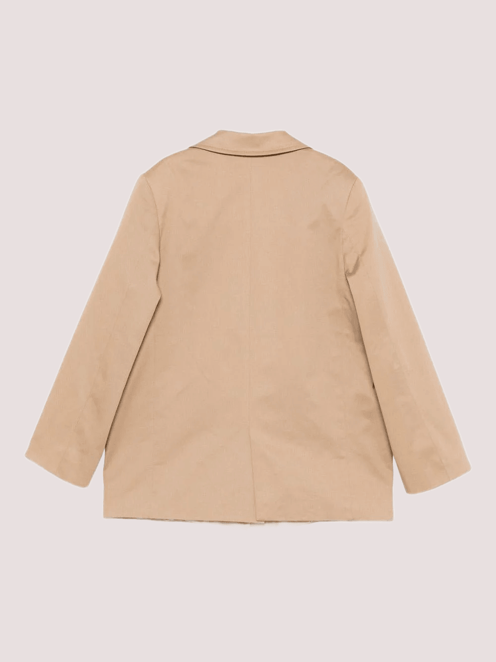 Blazer  beige con stampa logo F5MSJGJK101 /MS030 MSGM KIDS 