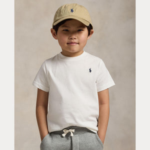 T-shirt in jersey di cotone con scollo a girocollo 322832904 /035 POLO RALPH LAUREN 