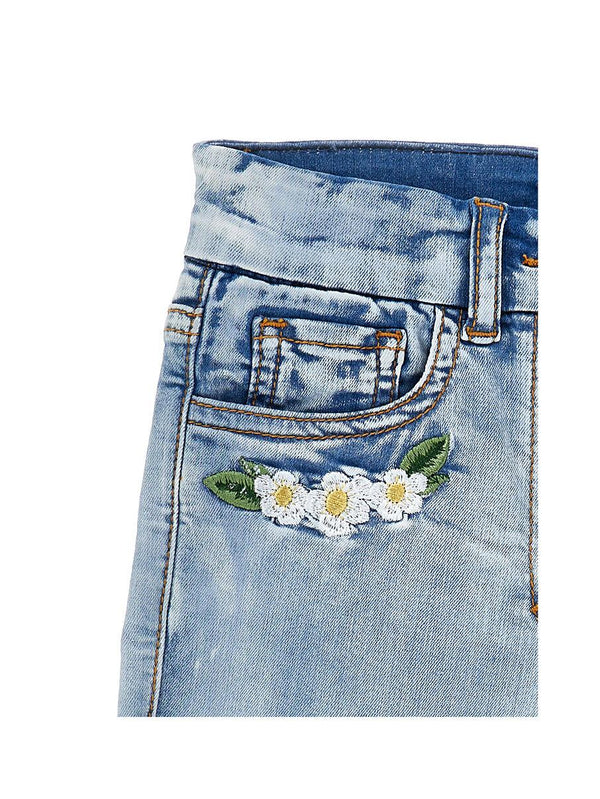Shorts con Trilli e fiori 19G416 7013 /62 MONNALISA 