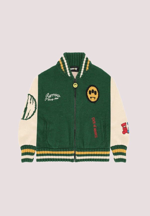 Bomber varsity con patch e ricami F5BKJUJK101 /309 BARROW KIDS 