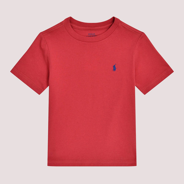 T-shirt in jersey di cotone con scollo a girocollo 322832904 /513 POLO RALPH LAUREN 