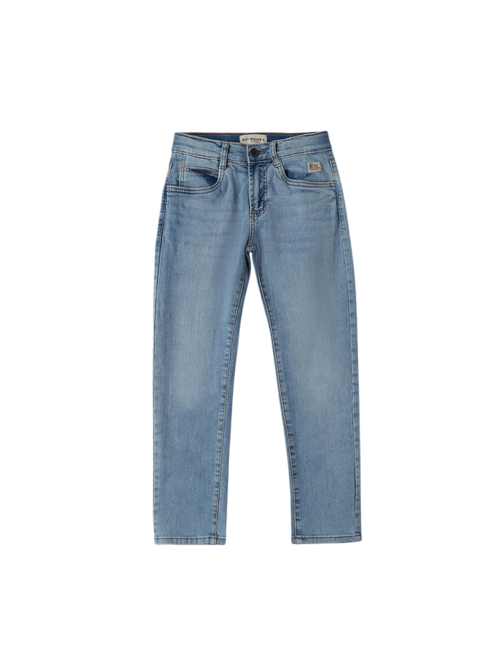 Jeans bambino denim azzurro slavato