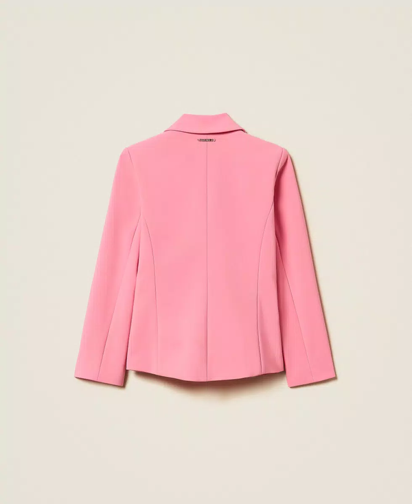 Giacca blazer in crêpe e duchesse 261GJ2Q55 /7207 TWINSET 