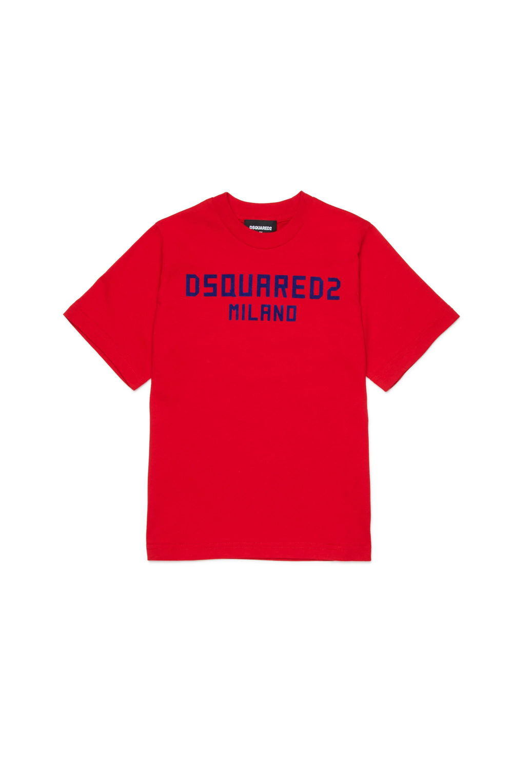 T-shirt con logo stampato sul petto DQ3164 D0015 /DQ401 DSQUARED2 JUNIOR 