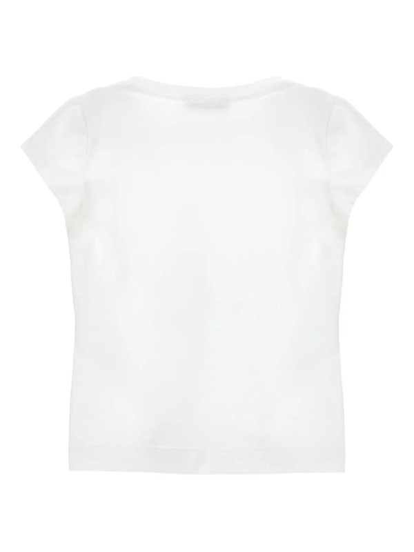 T-shirt stampa Rose 11G605 7201 /99 MONNALISA 