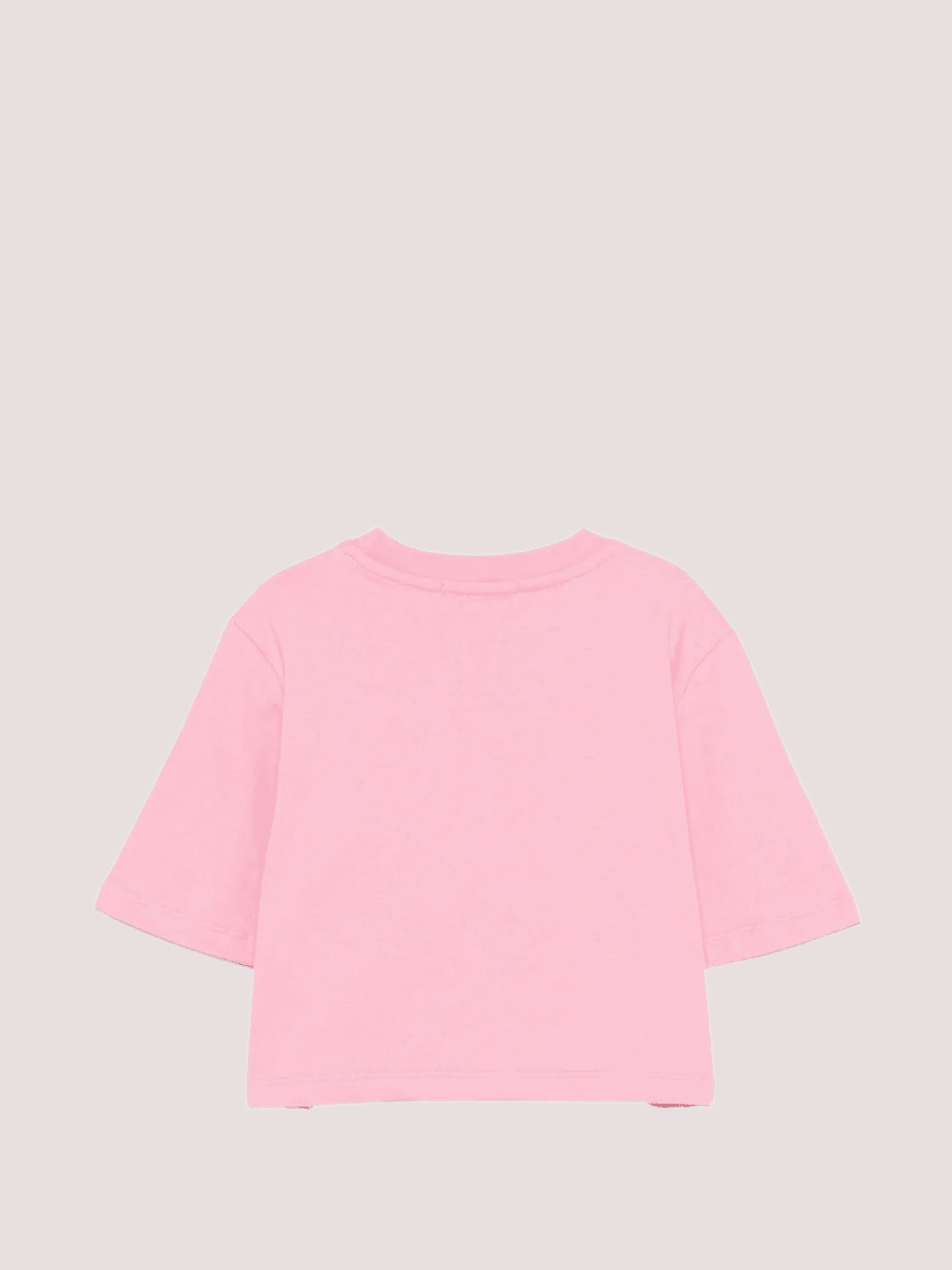 T-shirt cropped con logo stampato S6MSJGTH128 /MS070 MSGM KIDS 
