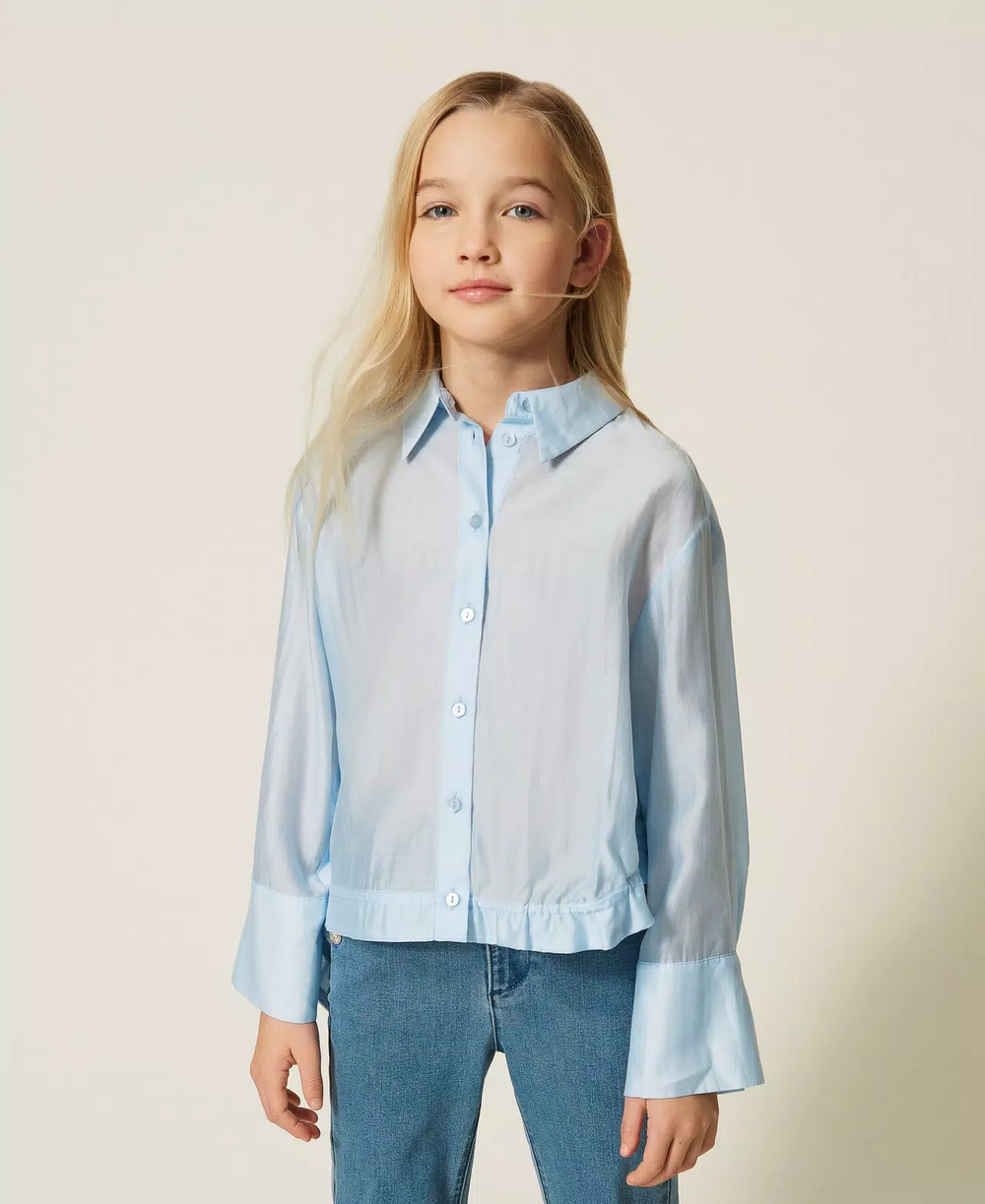 Camicia over in voile 261GJ2111 /4614 TWINSET 