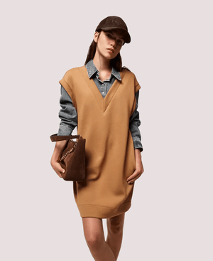 Abito corto in tessuto scuba e jeans 252LI2PBB /12671 TWINSET 