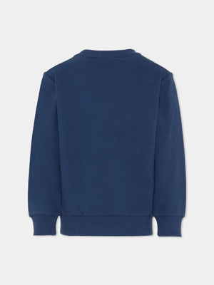 Felpa Balmain con logo frontale BY4P10 Z3183 /617BC BALMAIN 