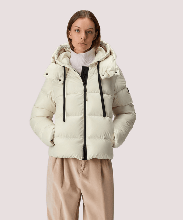 Puffer jacket in nylon lucente<BR/> PED539501181950 /983 PEUTEREY 