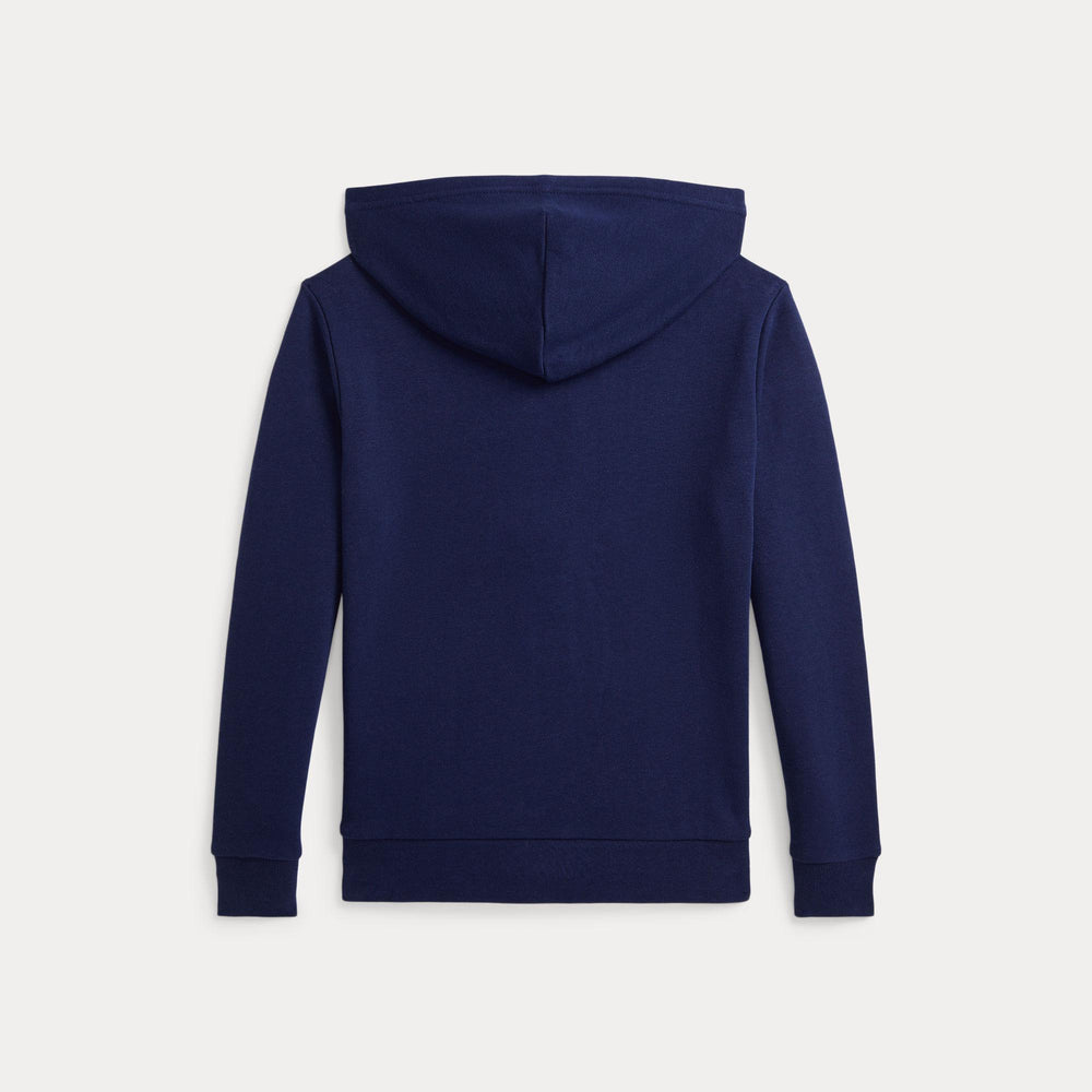 Felpa con cappuccio e zip intera in french terry 322964134 /002 POLO RALPH LAUREN 