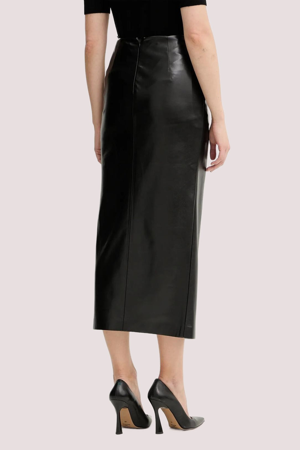 Gonna midi in eco-pelle A25CPGO01801 /V0003 SIMONA CORSELLINI 