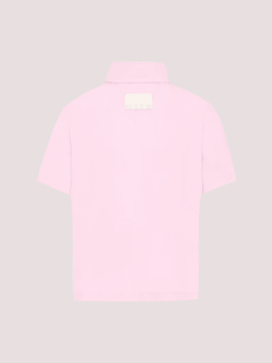 Camicia con logo a maniche corte S6MSJGSI163 /MS070 MSGM KIDS 