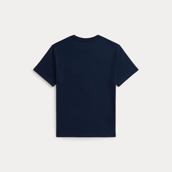 T-shirt in jersey di cotone con l'orso polo 323A12428 /002 POLO RALPH LAUREN 